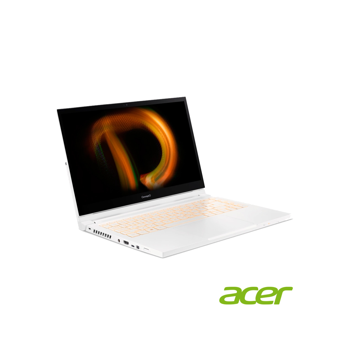 Jual Laptop Acer ConceptD 3 Ezel Pro CC314-73P-72VQ Intel Core i7 11800H 16GB 1TB SSD NVIDIA T1200 GDDR6 4GB 14 inch FHD Windows 11 Pro Touch Screen The White di Denpasar Bali