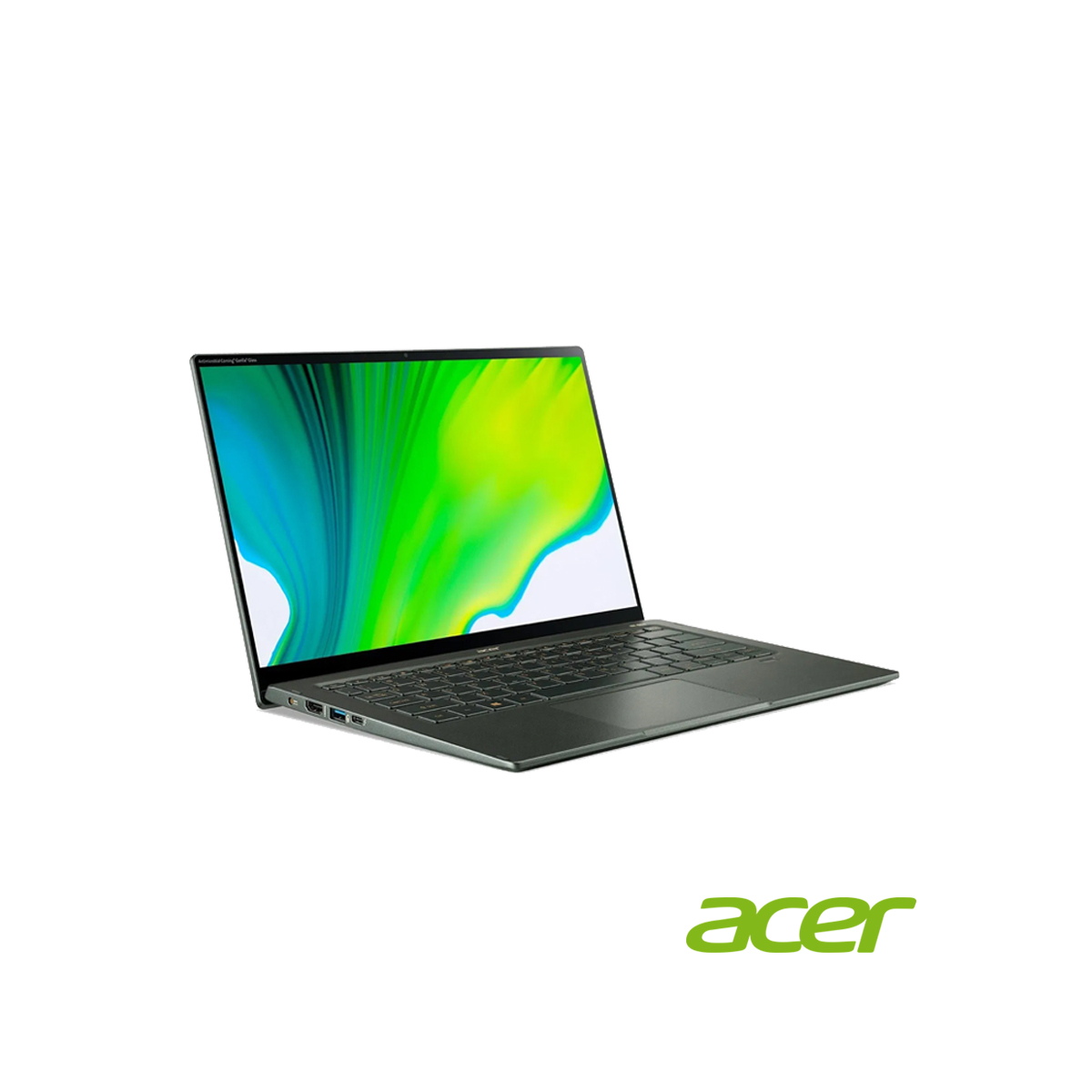 Jual Laptop Acer Swift 5 Antimicrobial SF514-55TA-797T Core i7 1165G7 16GB 512GB SSD 14inch IPS Full HD Windows10 Office2019 Touch Screen Mist Green di Denpasar Bali
