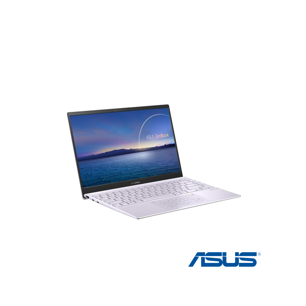Jual Laptop Asus Zenbook UM425UAZ-OLED752 AMD Ryzen 7 5700U 16GB 512GB SSD 14inch FHD Windows11 Office2021 LILAC di Denpasar Bali