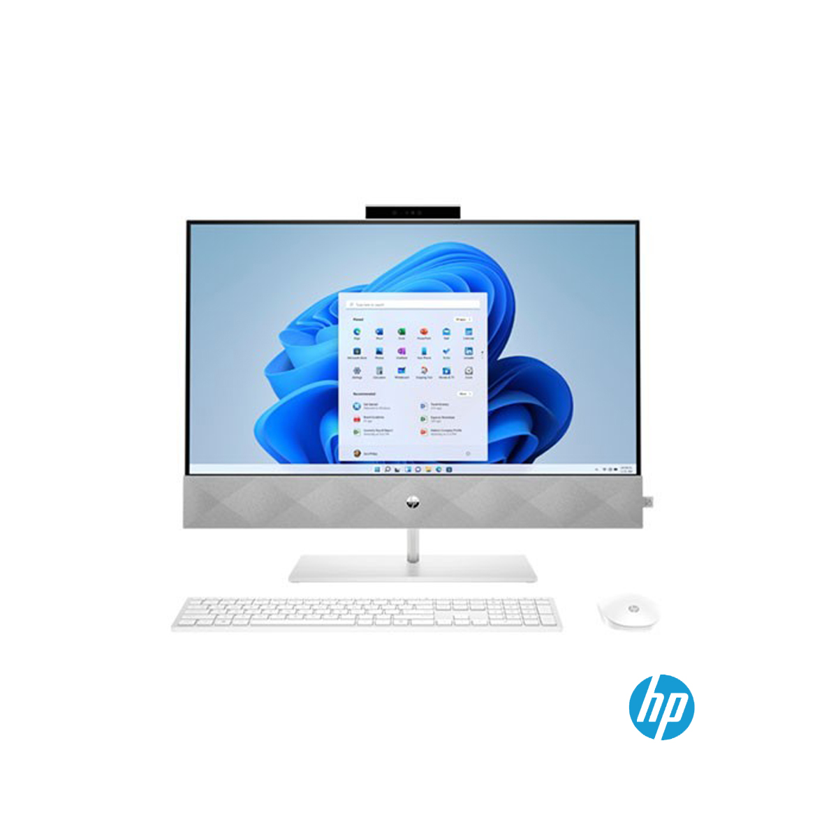 Jual PC All-in-One HP Pavilion 27-ca1000d-643J8PA Intel Core i7 12700T 16GB 512GB SSD + 2TB HDD NVIDIA GeForce MX450 2GB 27 inch FHD Touchscreen Windows 11 Office Home Student WHITE di Denpasar Bali