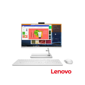 Jual PC All-in-One LENOVO Ideacentre 3 22IAP7-F0GG0023ID Intel Celeron 7305 8GB 256GB SSD 21.5 inch FHD Windows 11 Office 2021 WHITE di Denpasar Bali